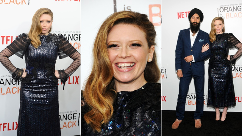 Illustration for article titled Fab Dresses and Bold Lips at the Premiere of Orange Is The New Black